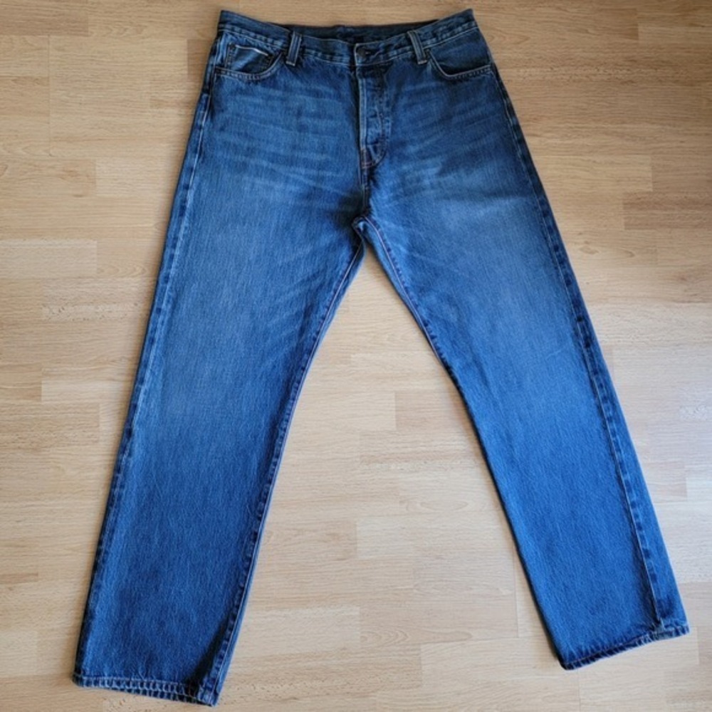 Vintage Mens Jeans Selvedge Limited‎ Edition Made in USA Relaxed Fit size 34-36
